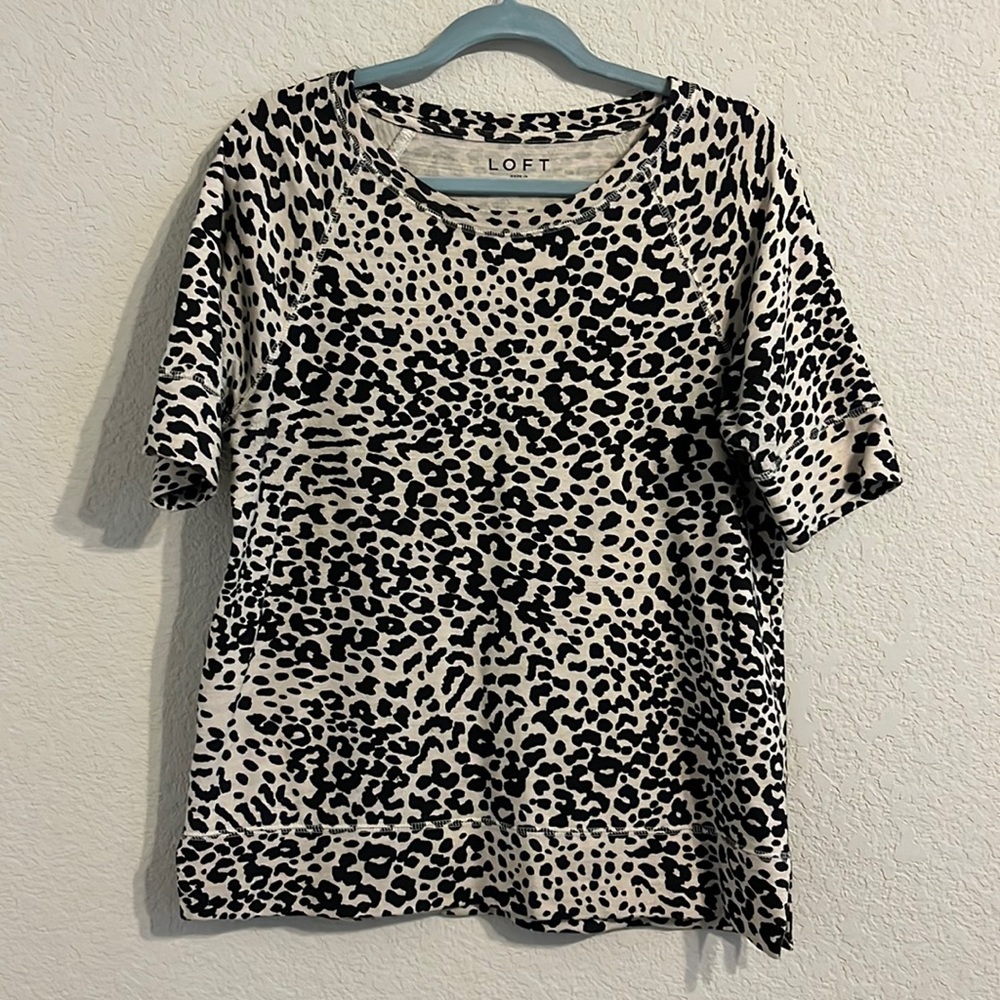 Leopard Athleisure shirt